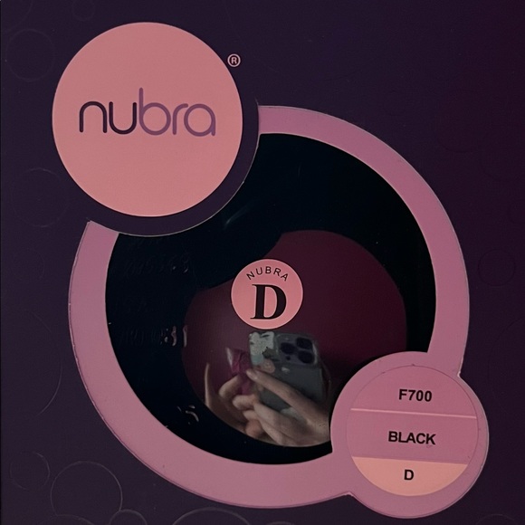 Nubra Feather-lite bra in size D black - Picture 6 of 7